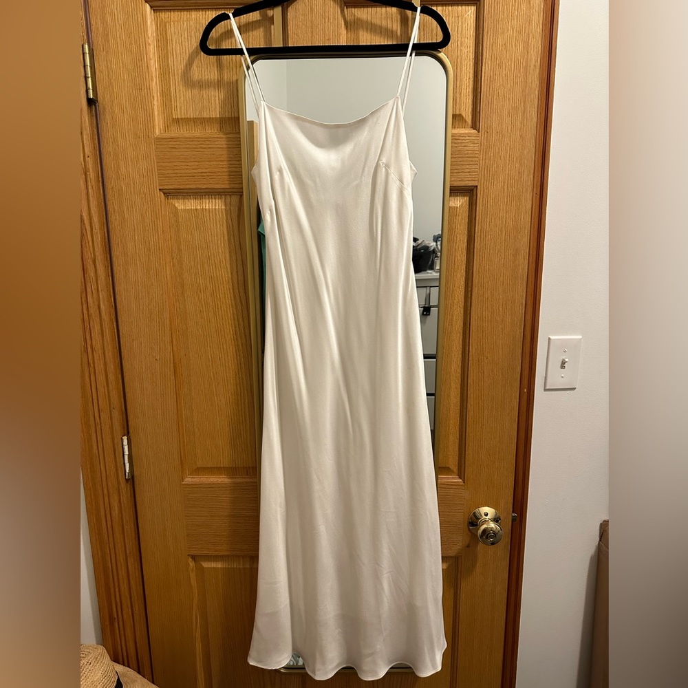 Bec + Bridge Midi Slip Dress White/Ivory
